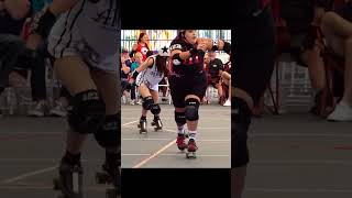 Heartcore 😤🛼💯 teamhitsquad rollerderby rollerskating [upl. by Acirahs436]