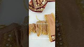 Jugal jodi dressjewellery handmade dress gold colors beautiful love vrindavan radhakrishna [upl. by Lubbock44]