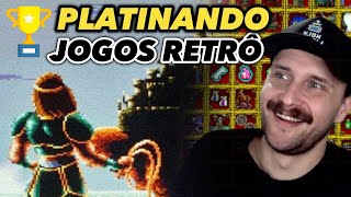 Platinando JOGOS RETRÔ 🥈37 zerados  17 platinas 🥇 [upl. by Vanhomrigh]