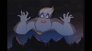 Poor Unfortunate Souls  1990 VHS Part 2  The Little Mermaid [upl. by Meggie]