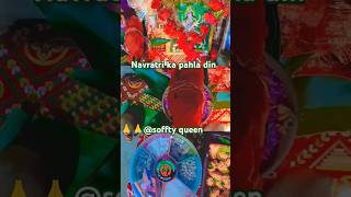 Sanchi re Navratri special song soffty shortvideos jaimatadi trindind SofftyQueen shorts 👍🙏 [upl. by Mohorva200]