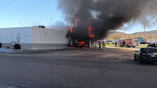 Truck Fire at Arbys Chillicothe Ohio October 27 2024 [upl. by Ellenij]