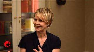 The Broadway Show Cynthia Nixon on starring in THE SEVEN YEAR DISAPPEAR [upl. by Yelrak]