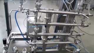 UV Therm pasteurizer of pilot scale 100 liters  hour [upl. by Cohbert315]