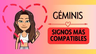 ❤️ ♊️ Géminis signos compatibles ❤️ ♊️ [upl. by Enomor977]