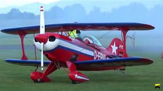 Pitts S1 aerobatic show  Patric Leis  Kehler Flugtage 2018 [upl. by Sheffy510]