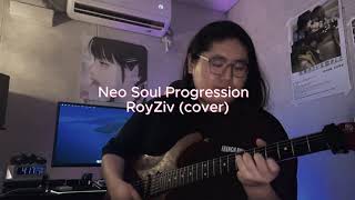 Neo Soul Progression  guitar cover RoyZiv [upl. by Nrubloc]