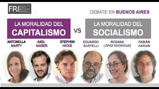 debate Socialismo Vs Capitalismo 2018 completo  2 Hs de duración [upl. by Ennaisoj]