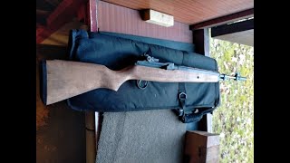 Springfield Armory M1A underlever air rifle 22  Overview and test fire [upl. by Ammeg]