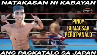 Pinoy natakasan ang pagkatalo sa Japan sa isang double KD na bihira lang mangyari sa laban [upl. by Ree]