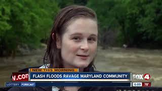 Maryland community heartbroken after second flood in 2 years [upl. by Suzann]