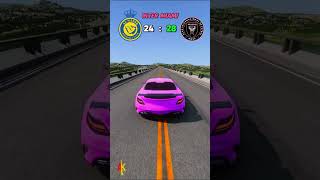 AL Nassr vs Inter Miami 🚘beamngdrive simulator shorts [upl. by Ainej927]