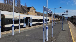 Grove Park Railway Station With Southeastern Class 465 Networker Train Service Departing 1432024 [upl. by Adnarem]