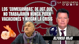 Los comegambas de UGT que no trabajaron nunca piden vacaciones y niegan la crisis [upl. by Buhler200]