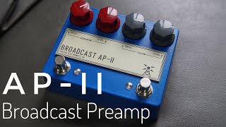 HudsonBroadcast APII Preamp Pedal～Test [upl. by Pamelina]