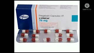 Lyrica  75 mg Pregabalin capsule uses and composition [upl. by Issor284]