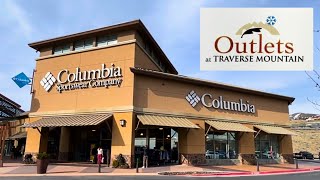 Columbia shop Outlets at Traverse Mountain outlet UT USA HD 1080p [upl. by Partan]