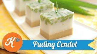 Resep Puding Cendol  LADY DE LAURA [upl. by Adiraf]