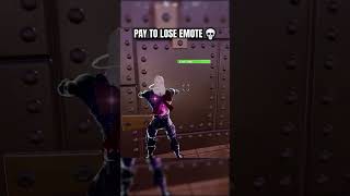 Pay to Lose Fortnite emote i see the other pov fortnite shorts viral competetive [upl. by Deibel]