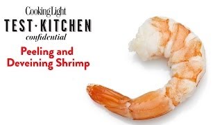 How To Peel and Devein Shrimp  Cooking Light [upl. by Weinstock]