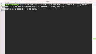 instant history search control r in the linux command line is awesome1 [upl. by Anihpesoj]