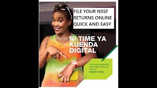 HOW TO FILE NSSF RETURNS ONLINE [upl. by Anaeco360]