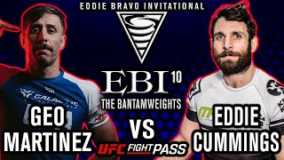 Geo Martinez vs Eddie Cummings  EBI 10  Eddie Bravo Invitational 10 [upl. by Gnuhc]