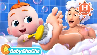 Lets Take a Bath  Bath Song  Fun Bath Time Song  More Baby ChaCha Nursery Rhymes amp Kids Songs [upl. by Dori]