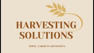 Harvesting Solutions Labor in Minnesota [upl. by Nuahsar]