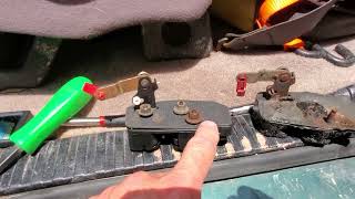 1998 to 2001 Dodge Crew Cab Rear Lower Door Latch Install [upl. by Sherilyn]