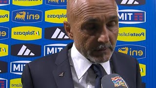 SPALLETTI ATTACCA TUTTI post FRANCIA ITALIA 13 [upl. by Eiuol]