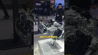 Chinas First 8Cylinder Motorcycle Engine  First Look [upl. by Ibur]