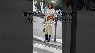 9 Ways to Style a Trench Coat in Paris  What People Are Wearing  Linoya [upl. by Eignav]