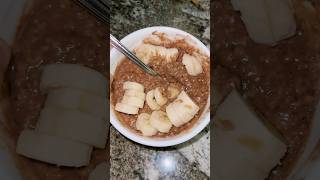 Protein Oats Recipe in 15 seconds 🍫 youtubeshorts gymreels fyp [upl. by Warfeld343]