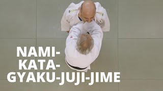 NamiJujiJime KataJujiJime And GyakuJujiJime Tips  Riki Judo Dojo [upl. by Eltsyek]