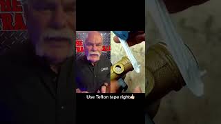 Use Teflon Tape the RIGHT WAY [upl. by Aromas470]