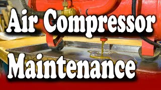 Air Compressor Maintenance  A few tips to keep your small air compressor in top shape [upl. by Barron510]