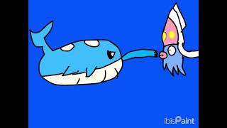 Wailord vs Inkay no audio will upload one with audio later [upl. by Isoais]