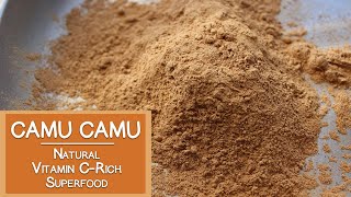 Camu Camu Berry A Natural Vitamin CRich Superfood [upl. by Jarvis917]