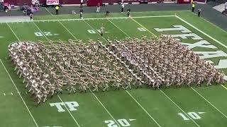 AMAZING FIGHTIN’ TEXAS AGGIE BAND HALFTIME DRILL AUBURN GAME 2023 [upl. by Ordnazil742]