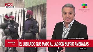 El jubilado que mató al ladrón sufrió amenazas [upl. by Adnot]