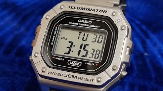 Casio W218H [upl. by Ihcekn]