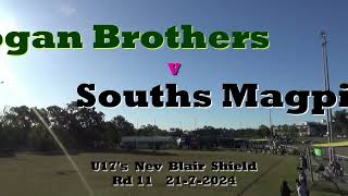 Nev Blair Shield Round 11 Logan Brothers vs Souths 21072024 [upl. by Bridget497]