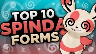 Top 10 Favorite Spinda Forms Spot Patterns [upl. by Xela]