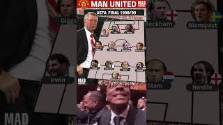 Manchester United 19981999 champions league final against Bayern Munich football youtube shorts [upl. by Alil]