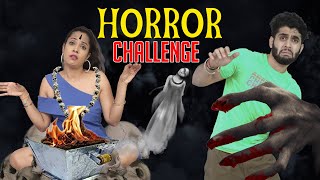 24 Hours Living In a Haunted House Challenge  ShrutiArjunAnand [upl. by Linders]