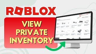 How To View Private Inventory In Roblox 2024 Easy Steps [upl. by Flosi572]