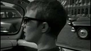 À bout de souffle Breathless 1960 — Director  Jean Luc Godard  car scene [upl. by Aisatna]