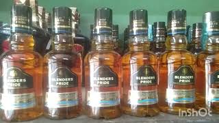 Blenders Pride white Whisky180mlnew price 290Alcohol 428West Bangal india 2024 [upl. by Aiken]