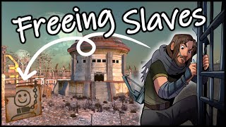 Taking Down a Slave Farm Kenshi ep25 [upl. by Grewitz664]